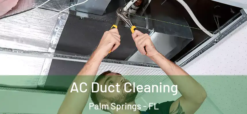  AC Duct Cleaning Palm Springs - FL