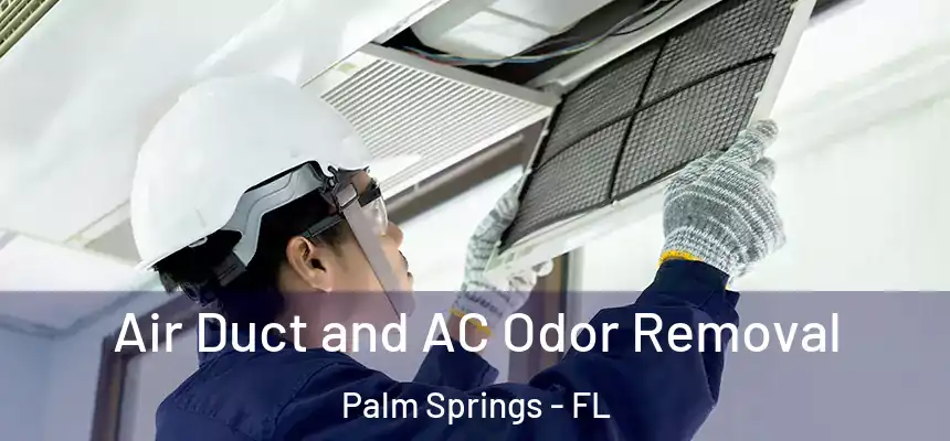  Air Duct and AC Odor Removal Palm Springs - FL