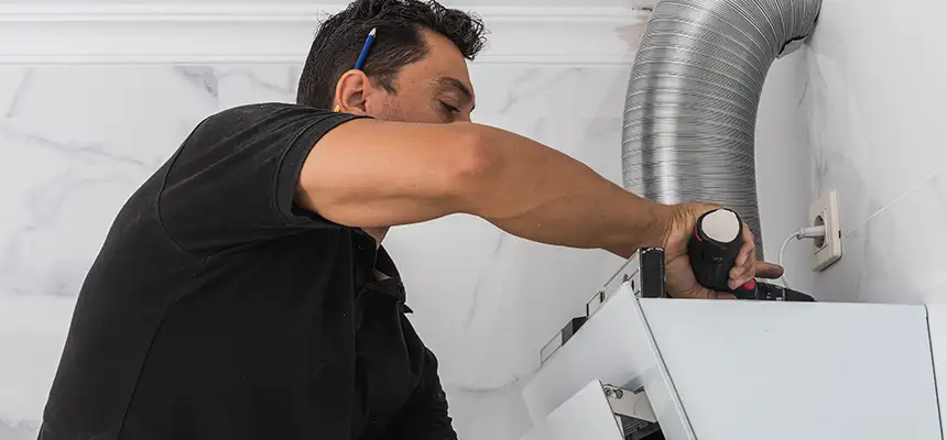 Precision In-wall Dryer Vent Cleaning & Rerouting Corrections in Palm Springs, FL